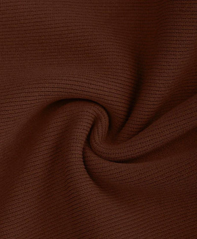 Nahtloser Langarm-Jumpsuit mit quadratischem Ausschnitt