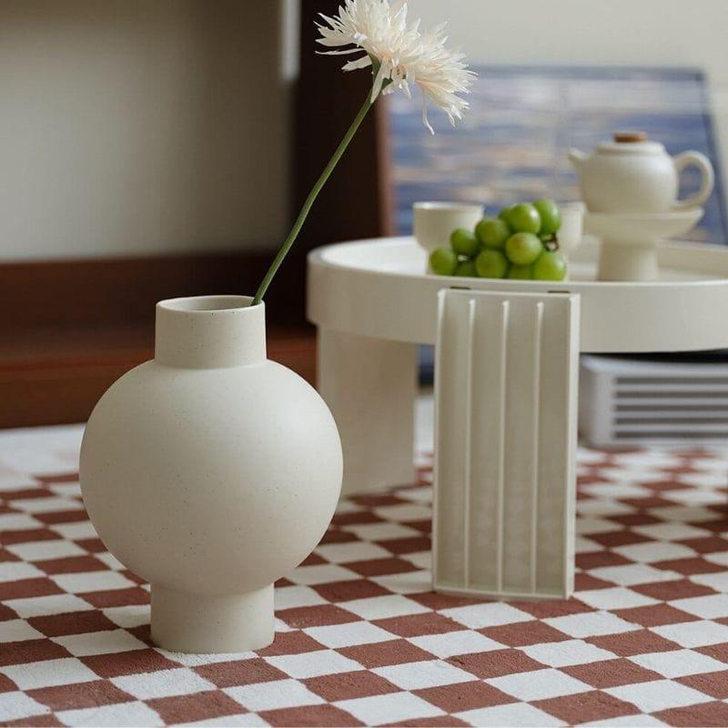 Serenity Curve Vase – Elegantes minimalistisches Design mit glatter, geschwungener Silhouette