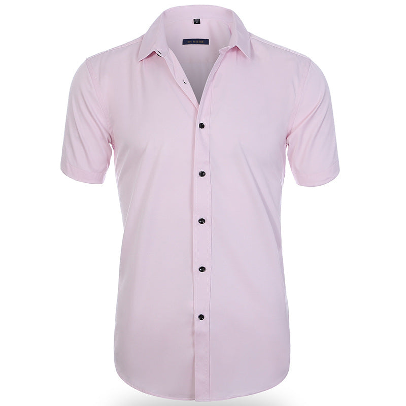 Atmungsaktives elastisches Anti-Knitter-Shirt Kurzarm