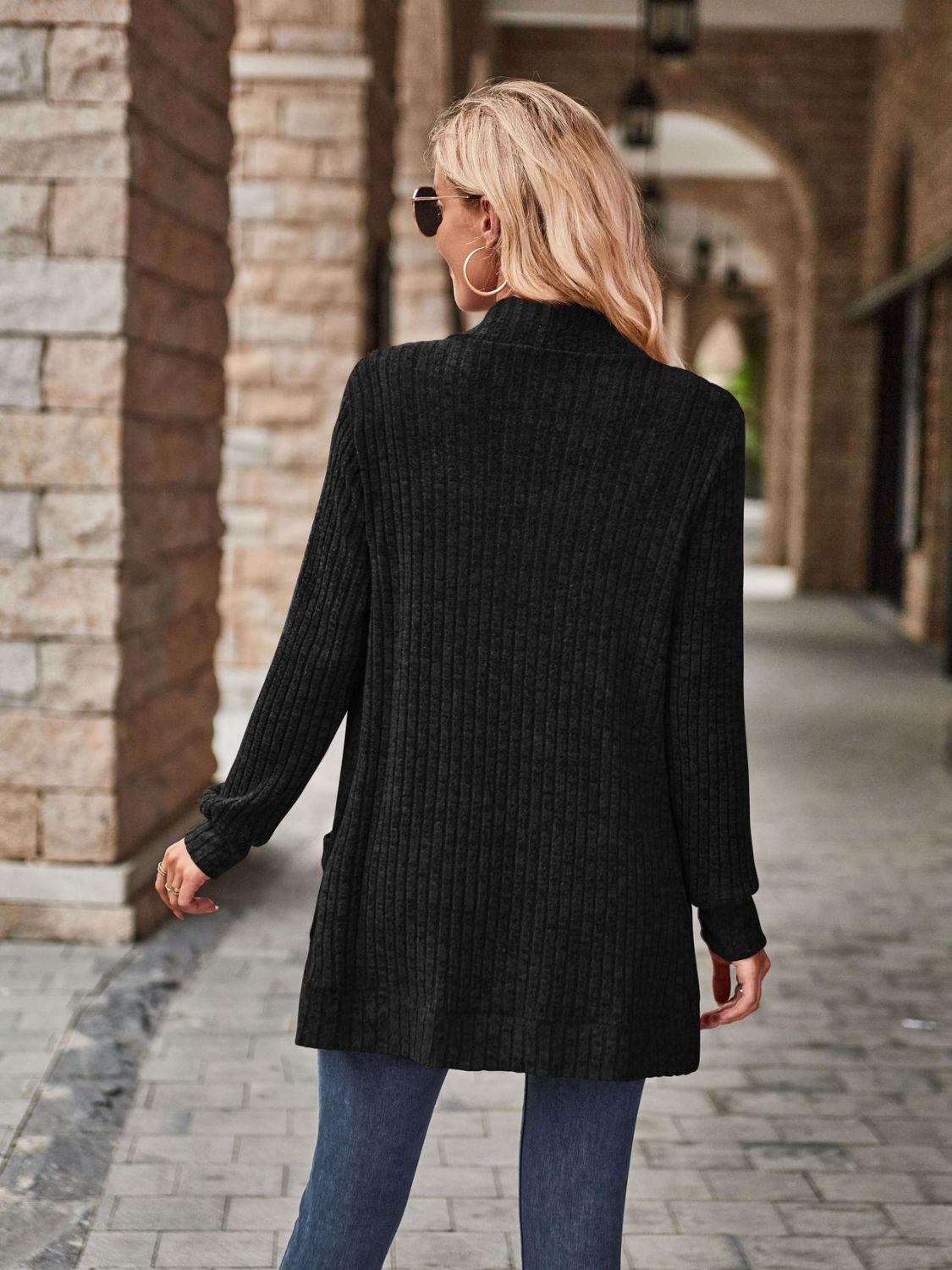 Kuschelige Winter-Strickjacke für Frauen