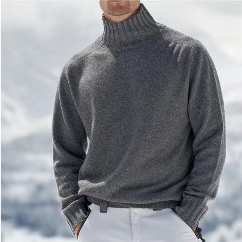 Weicher Rollkragenpullover für Männer