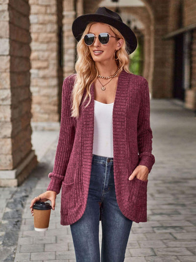 Kuschelige Winter-Strickjacke für Frauen