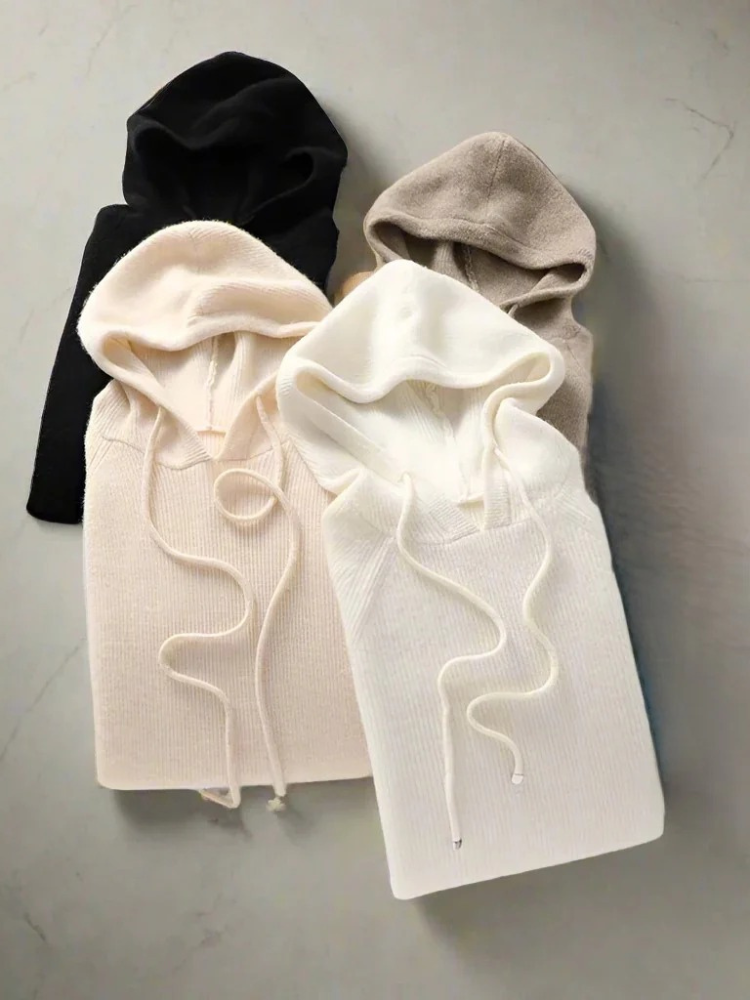 Casaul weicher Kapuzenpulli für Damen | Warmer