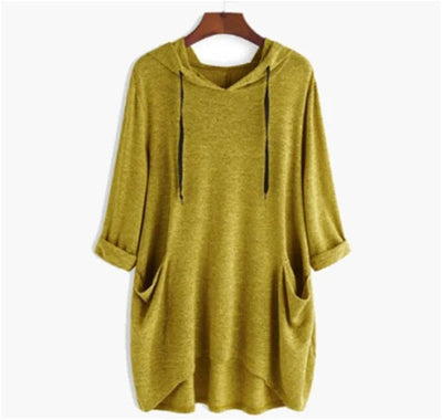 Übergroßer Pullover mit Taschen für Damen