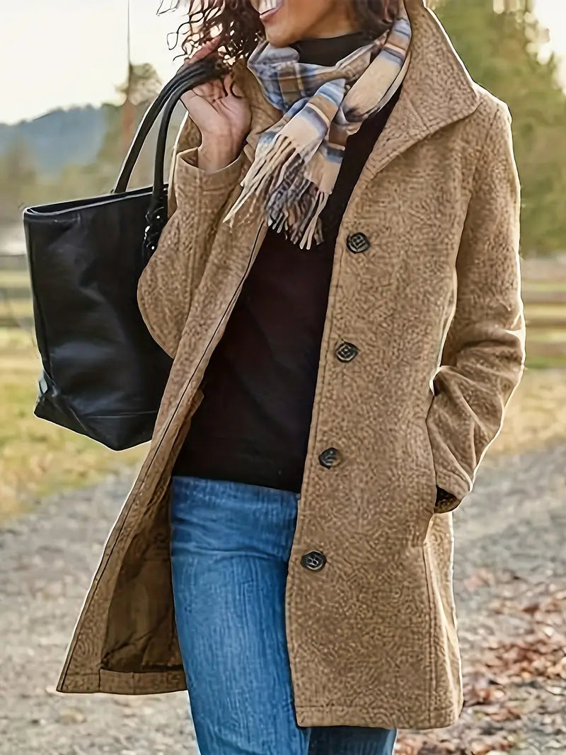 Mittellanger Wintermantel für Damen