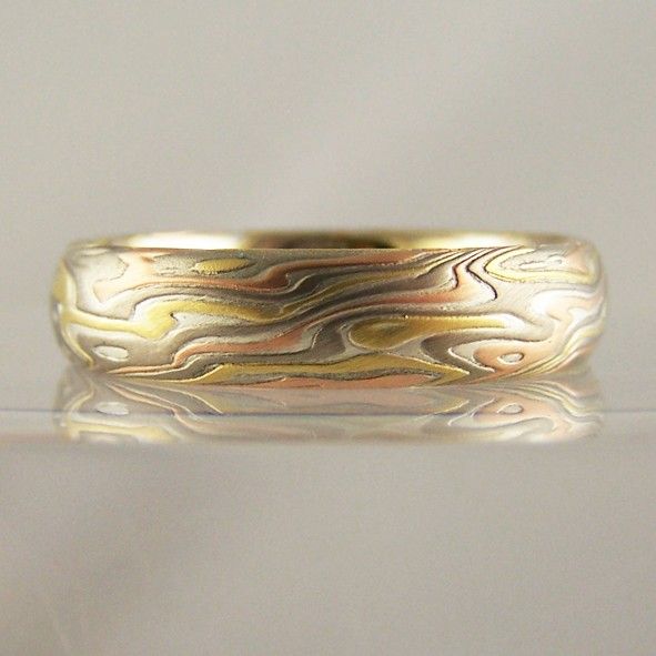 Dune Ring in Vintage Silber