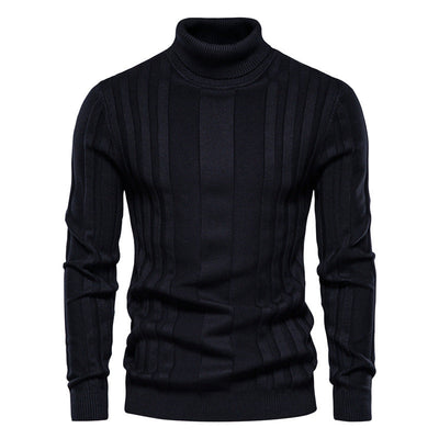 Eleganter Rollkragenpullover für Herren