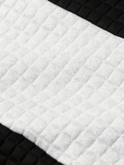 Arvid – Kapuzenpullover  Mit Farbblock Struktur