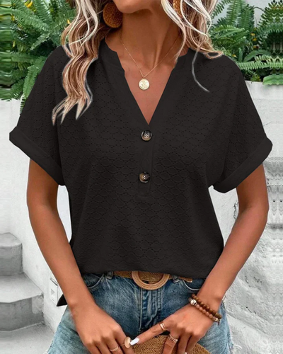 Atala® | Elegantes Damenoberteil Schwarz