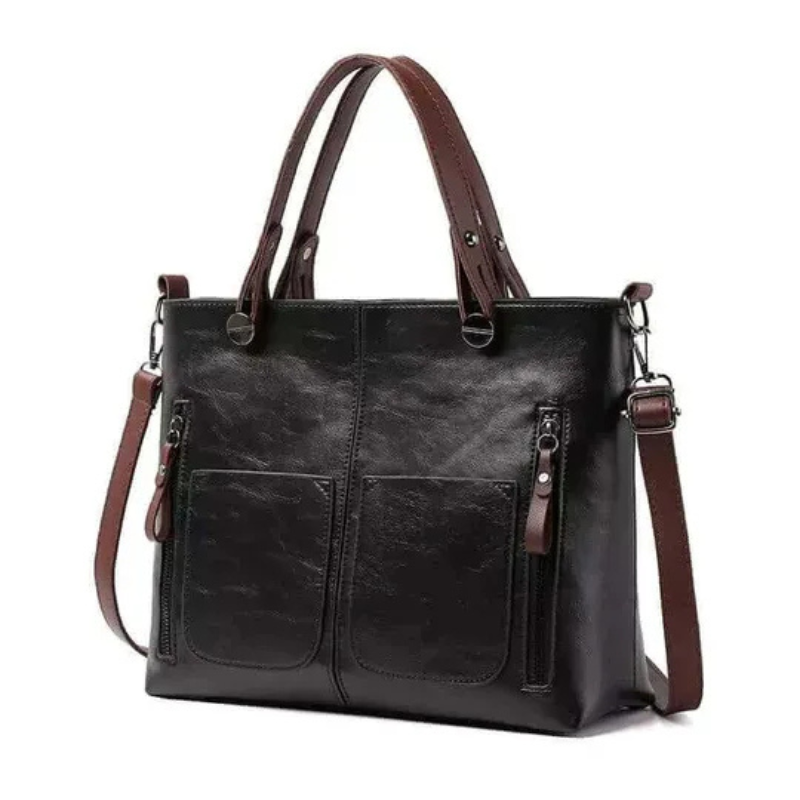 Damen elegante Vintage-Tasche | groß