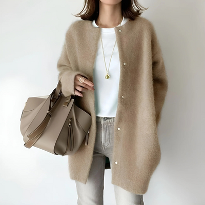 Damen eleganter Herbst-Cardigan | Strick