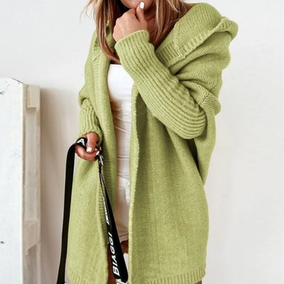 Damen eleganter langer Cardigan | Strick