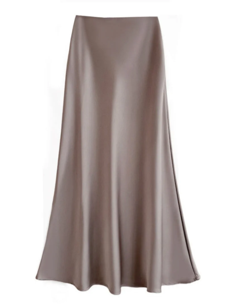 Damen eleganter Maxirock | Lang