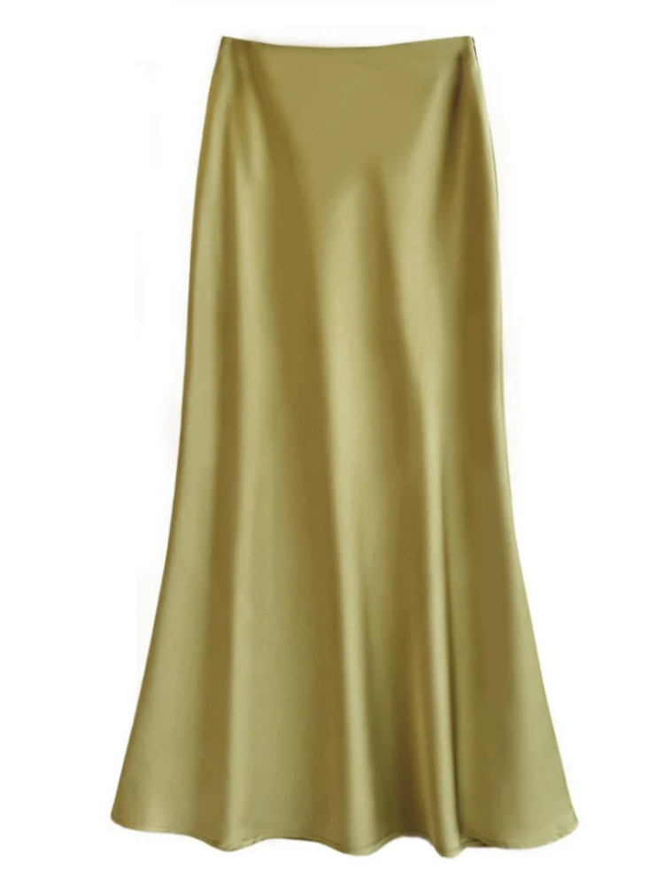 Damen eleganter Maxirock | Lang