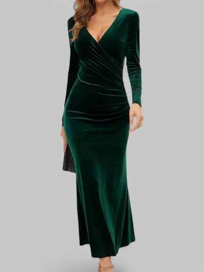 Damen elegantes langes Abendkleid | Maxi