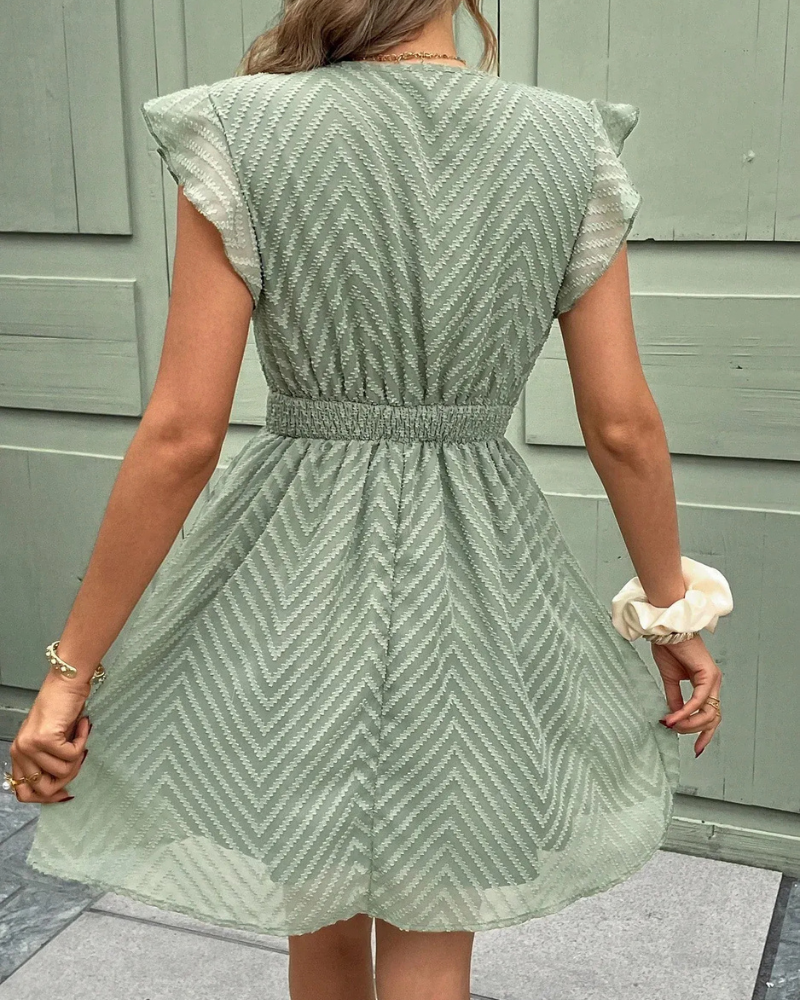 Damen fließendes Sommerkleid | Mini