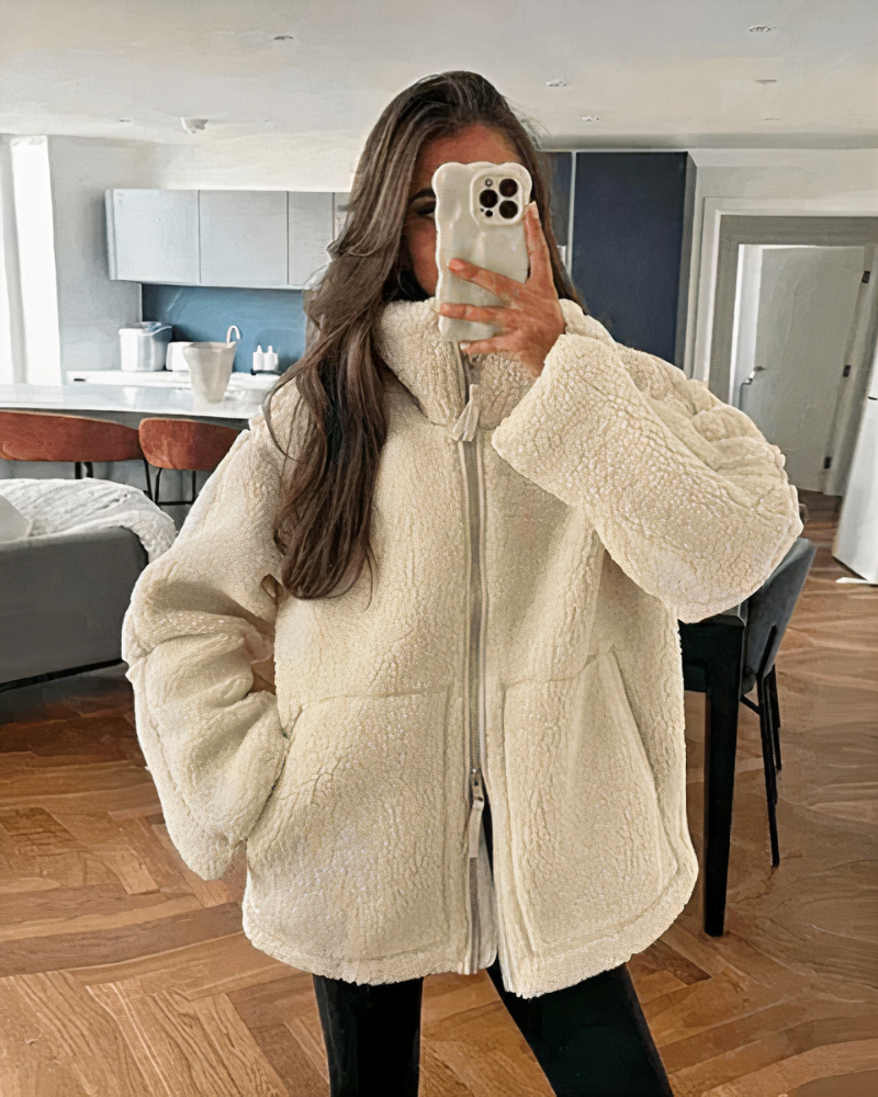 Damen gemütliche Winterjacke | Warme