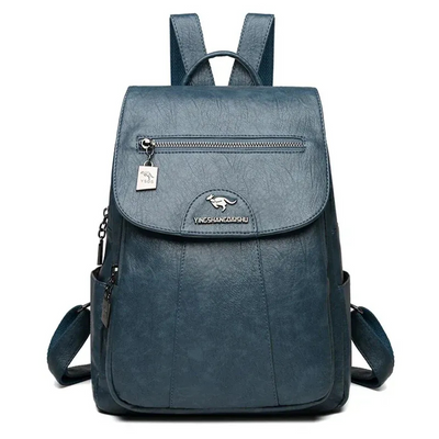 Damen geräumiger Rucksack | reißverschluss
