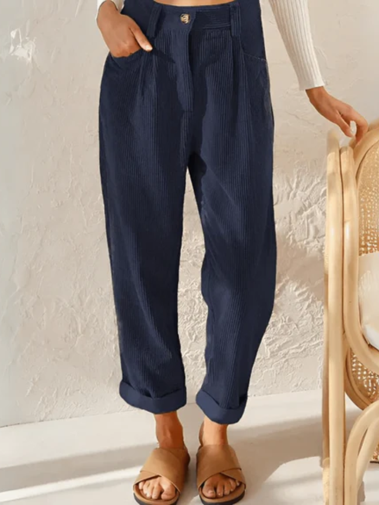 Damen klassische Cordhose | Sommer