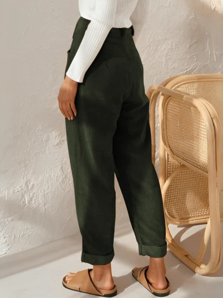 Damen klassische Cordhose | Sommer