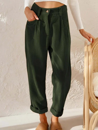 Damen klassische Cordhose | Sommer