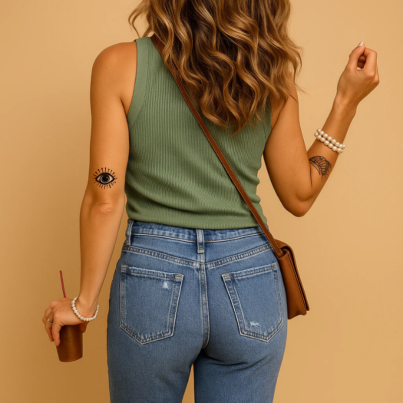 Damen klassisches Sommer-Top | Elegante