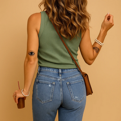 Damen klassisches Sommer-Top | Elegante