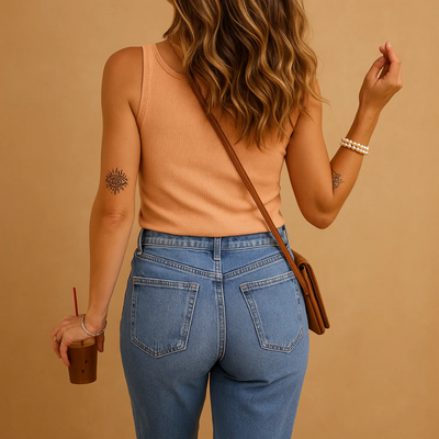 Damen klassisches Sommer-Top | Elegante