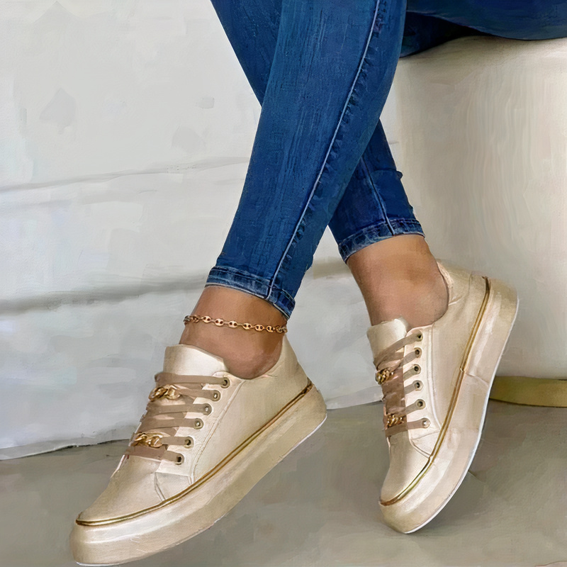 Damen lässige moderne Sneaker | Bequem