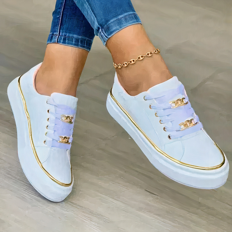Damen lässige moderne Sneaker | Bequem