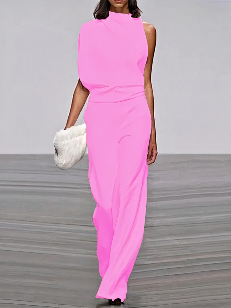 Damen moderner Jumpsuit mit weitem Bein | Hochzeitsgäste