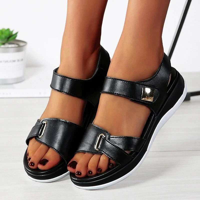 Damen Sandalen mit gepolsterter Innensohle | Bequeme