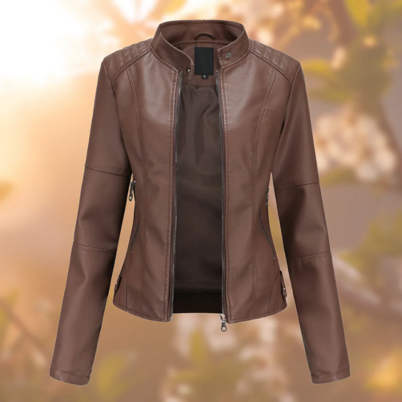 Damen stylische Bikerjacke | Abend