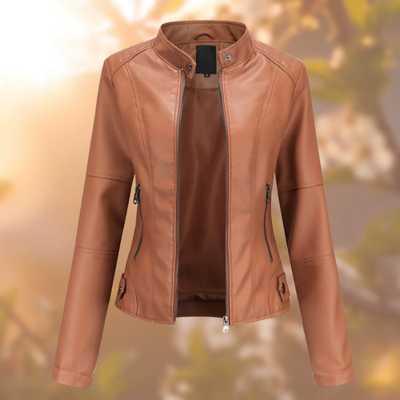 Damen stylische Bikerjacke | Abend