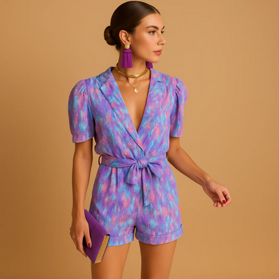 Damen stylischer moderner Strampler | Kurz