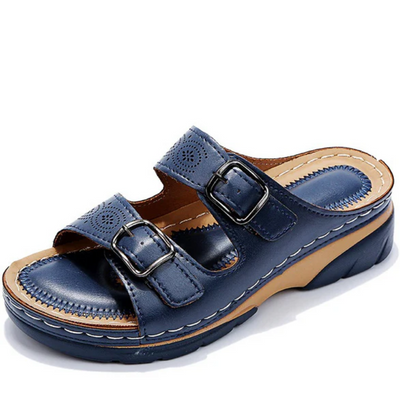 Damen trendige Sommersandalen | Plateau