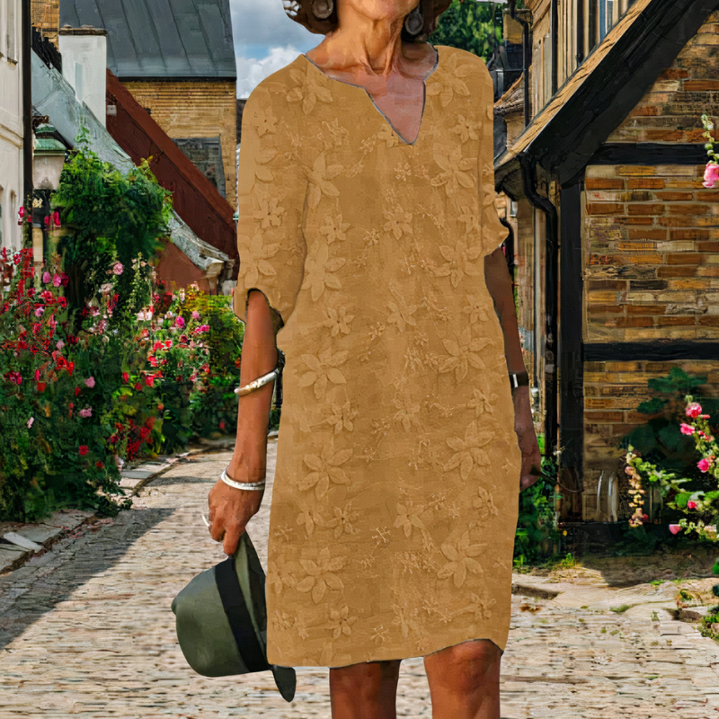 Damen Vintage stilvolles Kleid | Mini