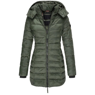 Damen warme Winter-Daunenjacke | Wasserdicht