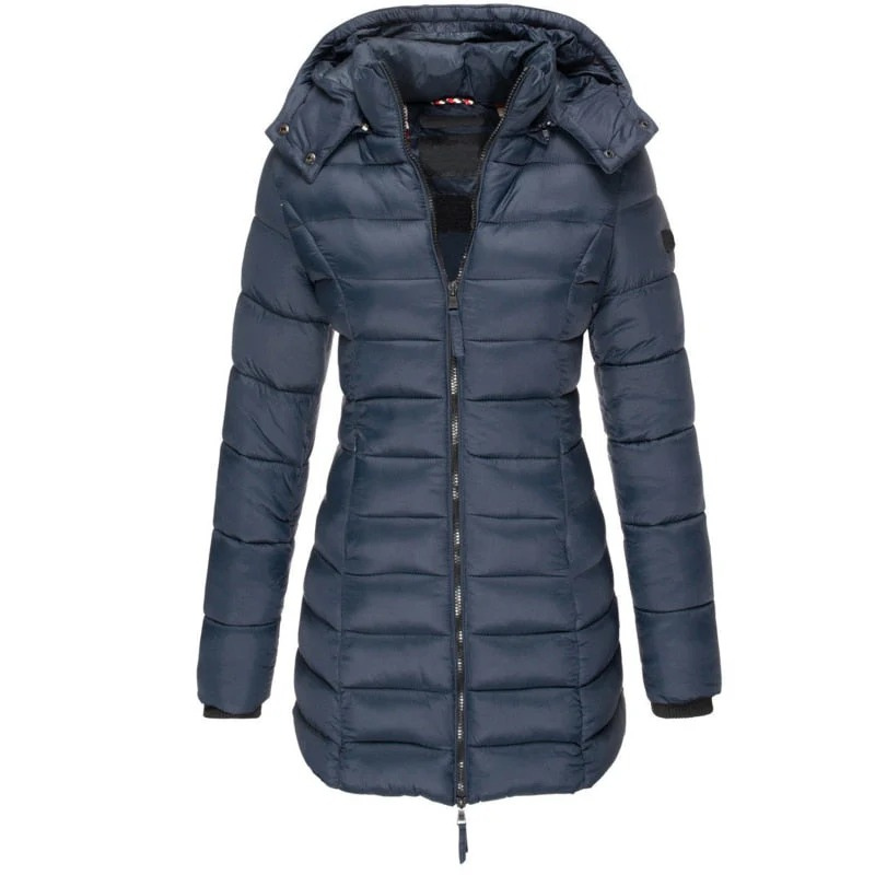 Damen warme Winter-Daunenjacke | Wasserdicht