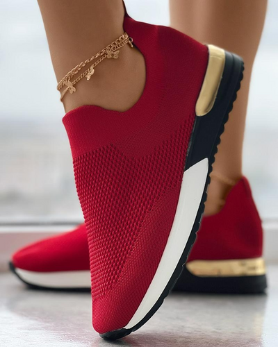 Damen weiche Slip-On-Sneaker | Bequem