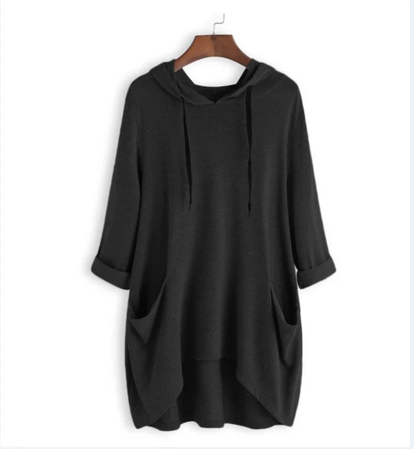Übergroßer Pullover mit Taschen für Damen