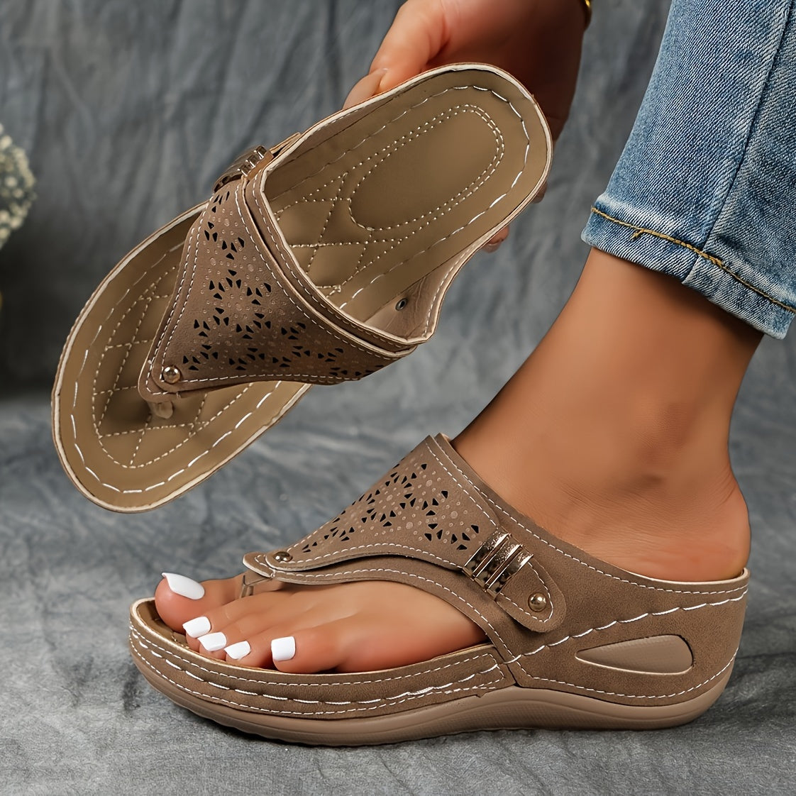 Livia™ | Bequeme Sandalen