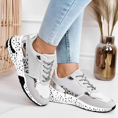 Sommerschuhe für Damen – Leichte Komfort Sneaker mit Muster