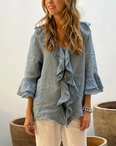 Anneliese® | Stilvolle Rüschenbluse