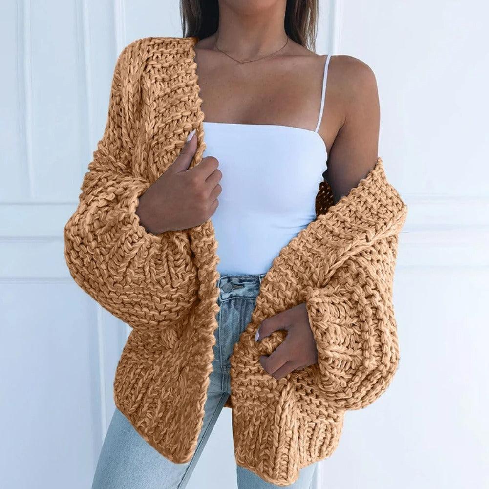 Modische Strickpullover in Übergröße für Frauen