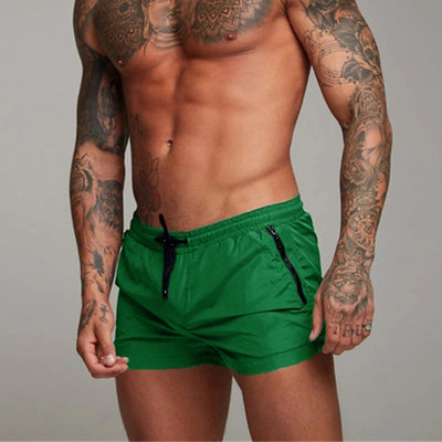 Badehose für Herren - Leichte, schnelltrocknende Strandhose mit Reißverschluss für den Sommer