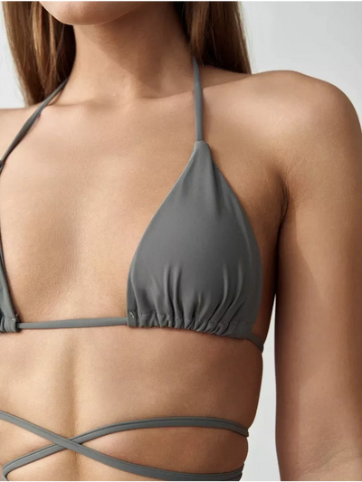 Azura | Badeanzug mit Dreiecksbindungen