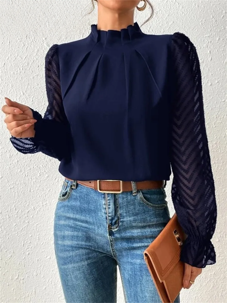 Arpina® | Elegantes Top mit Rüschenärmeln