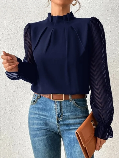 Arpina® | Elegantes Top mit Rüschenärmeln