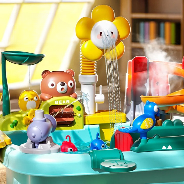 TinyFishers – Fischspielzeug mit Wasserwasch für frühkindliche Bildung